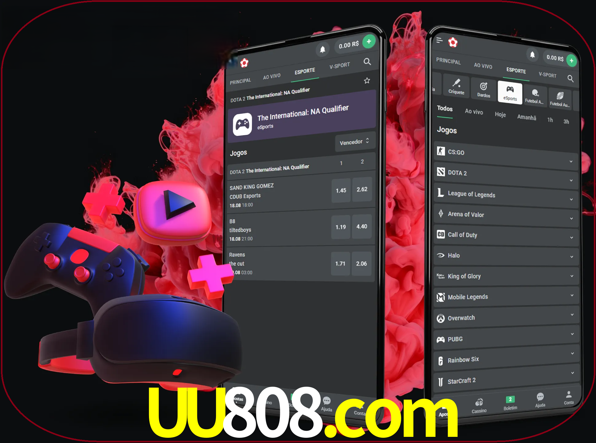 Para ter a aplicação móvel uu808 no seu smartphone, basta descarregar o ficheiro apk e seguir as instruções.