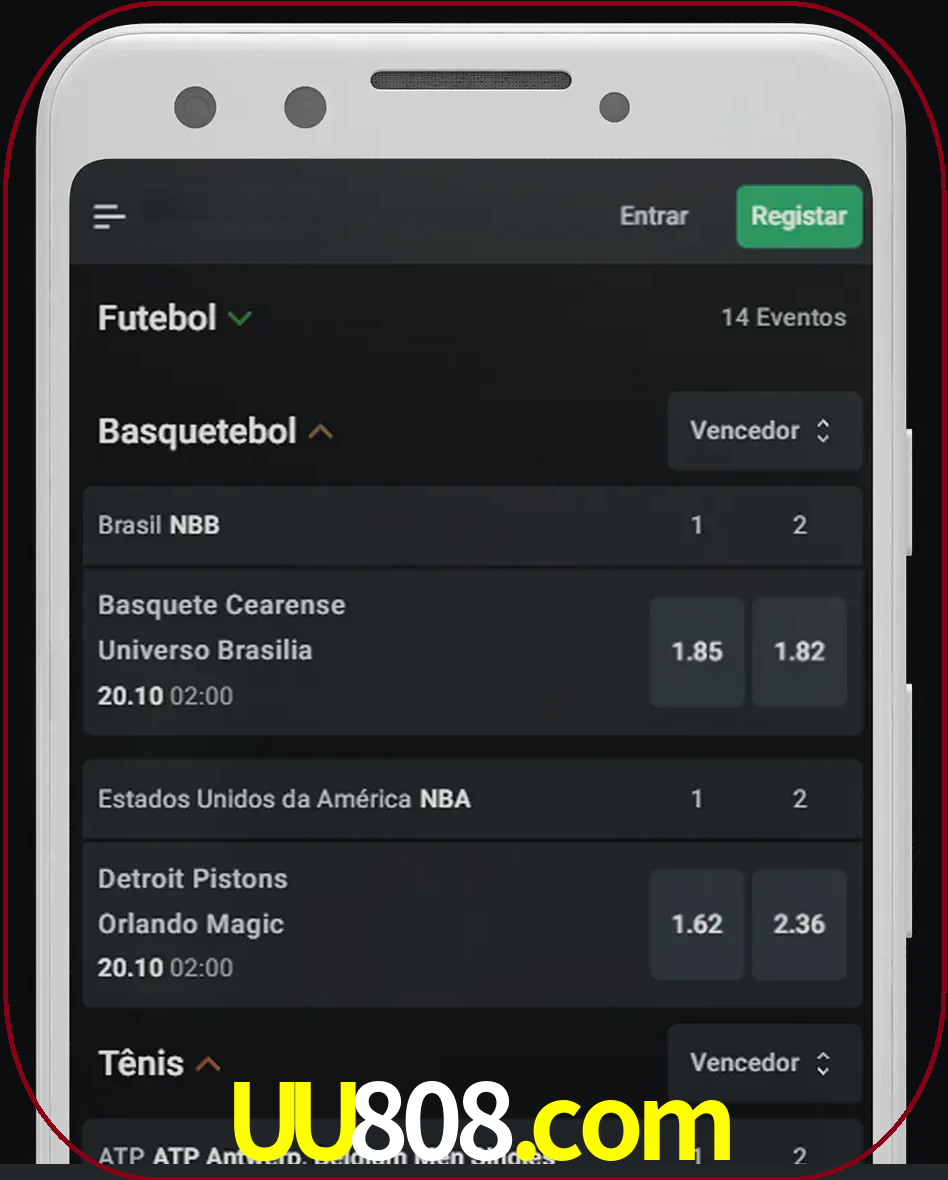 Aposte e assista aos esportes em formato ao vivo.
