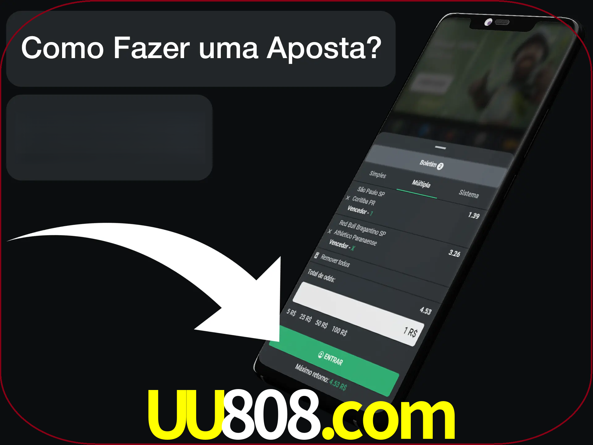 Preencha sua aposta e aguarde o resultado.